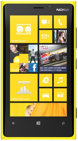 Смартфон NOKIA LUMIA 920 Yellow - Прохладный