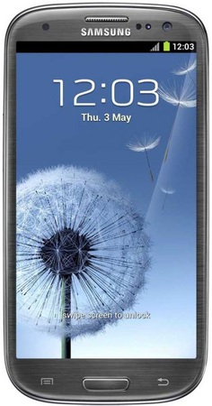 Смартфон Samsung Galaxy S3 GT-I9300 16Gb Titanium grey - Прохладный