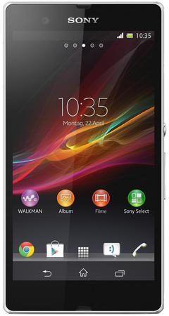 Смартфон Sony Xperia Z White - Прохладный